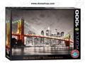 پازل 1000 تکه یوروگرافیکس طرح New York City Brooklyn Bridge (پل بروکلین) | Eurographics 0662