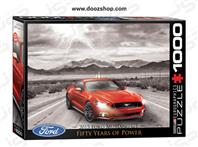 پازل 1000 تکه یوروگرافیکس طرح Ford Mustang GT Fifty Years of Power (فورد موستانگ جی تی) | Eurographics 0702