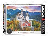 پازل 1000 تکه یوروگرافیکس طرح Neuschwanstein Castle in winter (قلعه نووشوانشتاین در زمستان) | Eurographics 5419