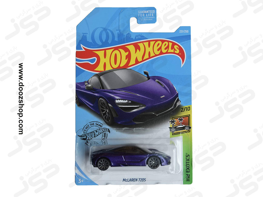 ماشین هات ویلز مدل Hot Wheels Mclaren 7205 