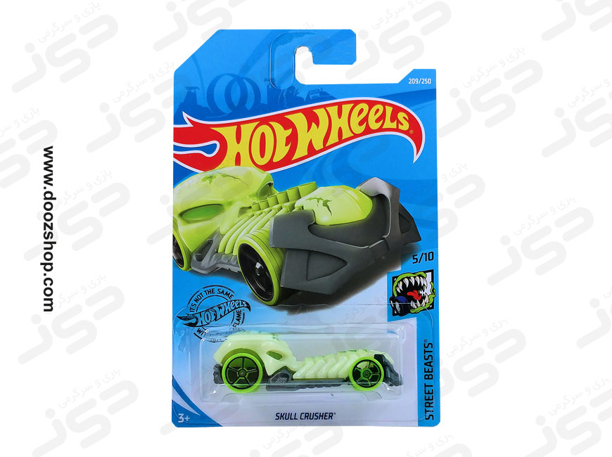 ماشین هات ویلز مدل Hot Wheels Skull Crusher