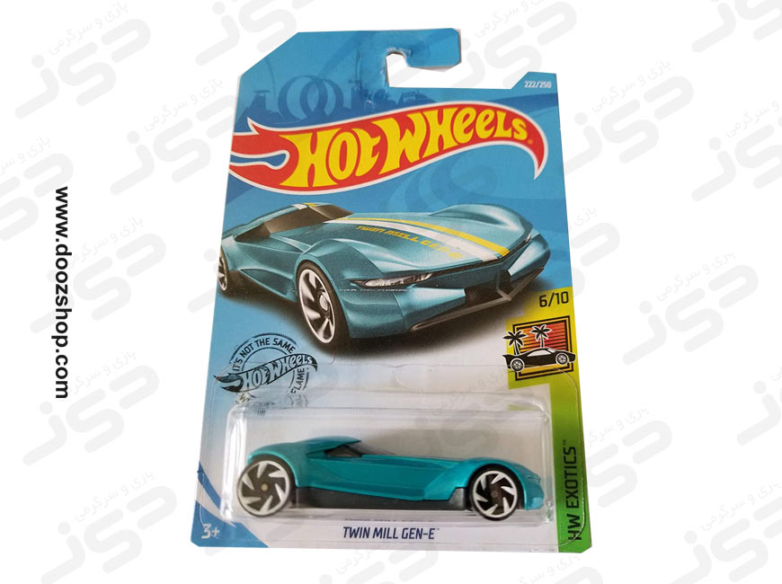 ماشین هات ویلز مدل Hot Wheels Twin Mill Gen-E 