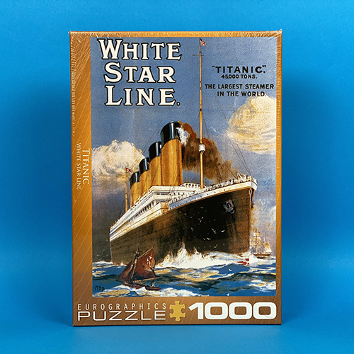 پازل 1000 تکه یوروگرافیکس طرح Titanic White Star Line (کشتی تایتانیک)