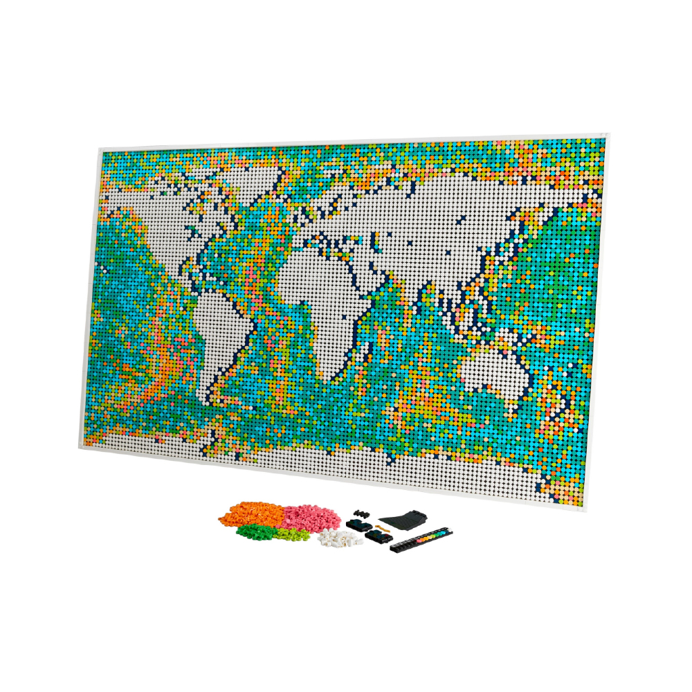 ست لگو نقشه جهان