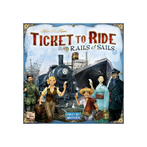 بازی رومیزی - بردگیم تیکت تو راید ریلز اند سیلز (Ticket To Ride Rails And Sails) | نسخه اورجینال