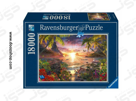 پازل 18000 تکه رونزبرگر طرح Paradise Sunset (غروب بهشت) | Ravensburger 17824