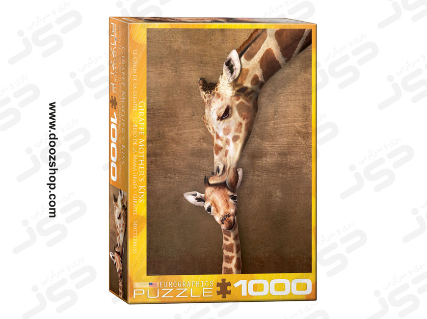پازل 1000 تکه یوروگرافیکس کد Eurographics Jewelery of the Giraffe Girl 0301